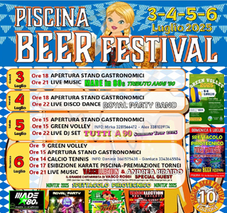 Beer Festival Piscina 2025