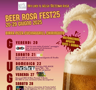 Beer Rosa Fest Trezzano Rosa 2025