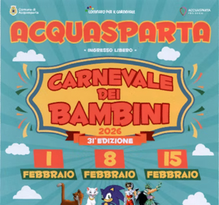 Carnevale dei Bambini Acquasparta 2026