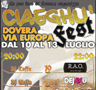 Ciaeghù Fest Dovera 2025