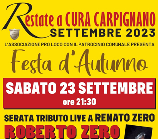 Festa d'Autunno Cura Carpignano 2023