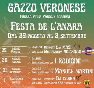 Festa de l'Anara Pradelle di Gazzo Veronese 2025