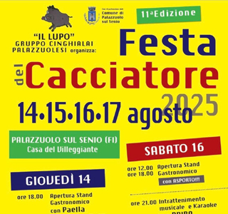 Festa del Cacciatore Palazzuolo sul Senio 2025