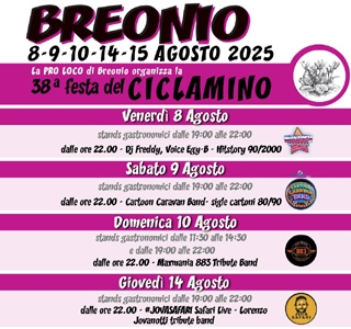 Festa del Ciclamino Breonio 2025