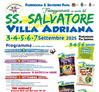 Festa del SS. Salvatore Villa Adriana 2025