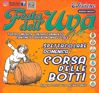Festa dell'Uva e Corsa delle Botti Cerreto d'Esi 2025