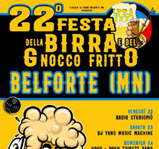 Festa della Birra e del Gnocco Fritto Belforte di Gazzuolo 2025