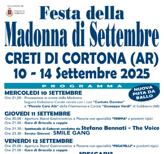 Festa della Madonna di Settembre Creti 2025