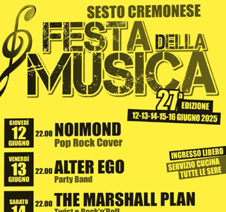 Festa della Musica Sesto Cremonese 2025