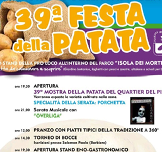 Festa della Patata Moriago della Battaglia 2025