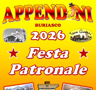 Festa di Appendini di Buriasco 2026