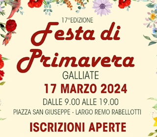 Festa di Primavera Galliate (NO) 2024