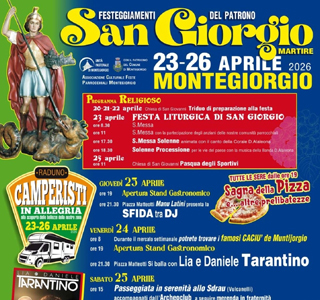 Festa di San Giorgio Montegiorgio 2026