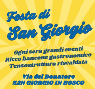 Festa di San Giorgio San Giorgio in Bosco 2026