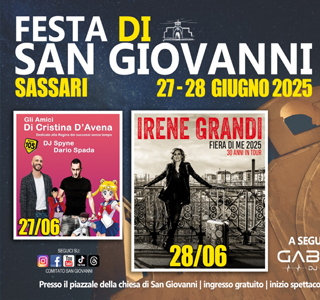 Festa di San Giovanni Sassari 2025