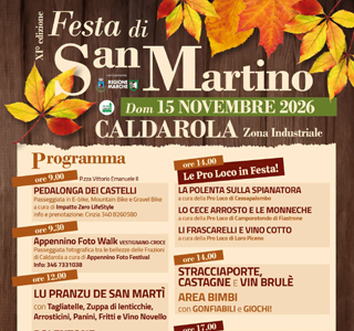 Festa di San Martino Caldarola 2026