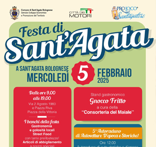 Festa di Sant'Agata Bolognese (BO) 2025