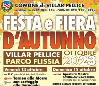 Festa e Fiera d'Autunno Villar Pellice 2023