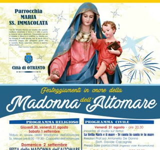 Festa Madonna dell'Altomare Otranto 2025