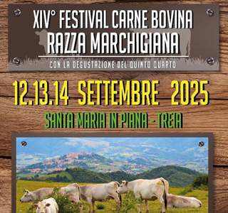 Festival della Carne Bovina di Razza Marchigiana Santa Maria in Piana 2025