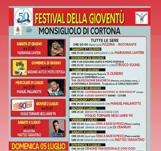 Festival della Gioventù Monsigliolo 2026