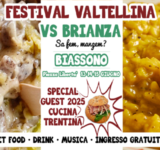 Festival Valtellina Vs Brianza Biassono 2025