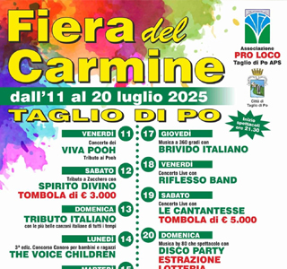 Fiera del Carmine Taglio di Po 2025