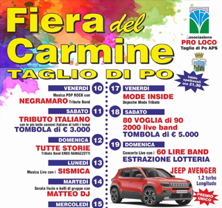 Fiera del Carmine Taglio di Po 2026