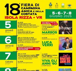 Fiera di Campagna Amica e della Costata Isola Rizza 2025