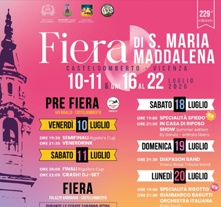 Fiera di S.Maria Maddalena Castelgomberto 2026