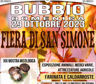 Fiera di San Simone Bubbio (AT) 2023