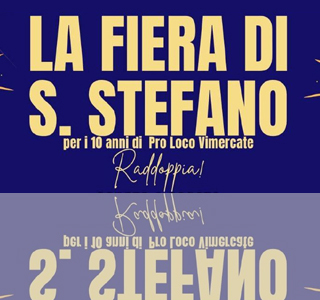 Fiera di Santo Stefano Vimercate 2026