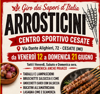 Giro dei Sapori d'Italia - Arrosticini Cesate 2026