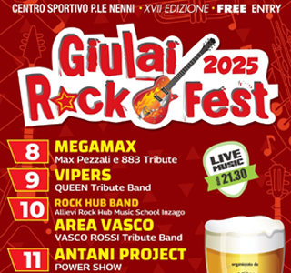 Giulai Rock Fest Pozzuolo Martesana 2025