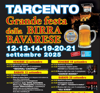 Grande Festa della Birra Bavarese Tarcento 2025