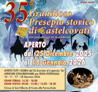 Grandioso Presepio Storico di Castelcovati 2025