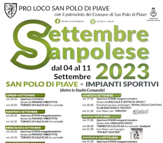 Il Settembre Sanpolese San Polo di Piave 2023
