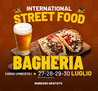 International Street Food Bagheria 2026