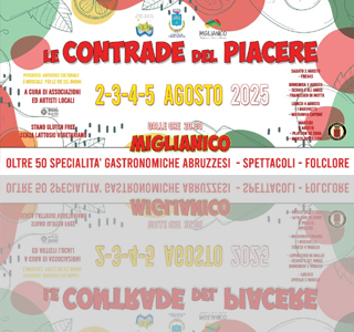 Le Contrade del Piacere Miglianico 2025