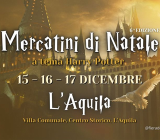 Sagra Mercatini di Natale a tema Harry Potter L'Aquila 2023