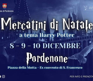 Mercatini di Natale a tema Harry Potter Pordenone 2023