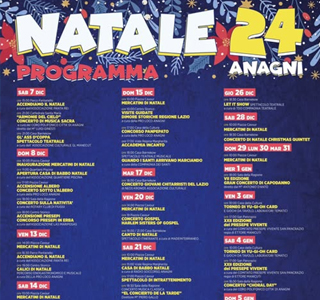 Natale ad Anagni (FR) 2024