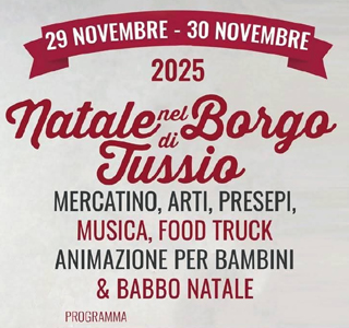 Natale nel Borgo di Tussio 2025