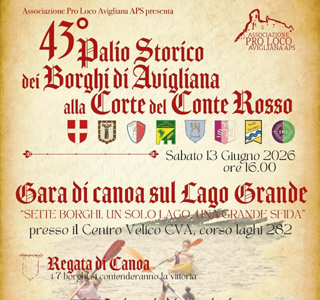 Palio Storico dei Borghi di Avigliana 2026