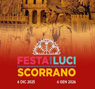 Presepe di Sabbia & Festa delle Luci Scorrano 2025