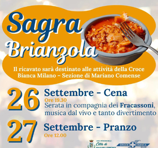 Sagra Brianzola Mariano Comense 2026