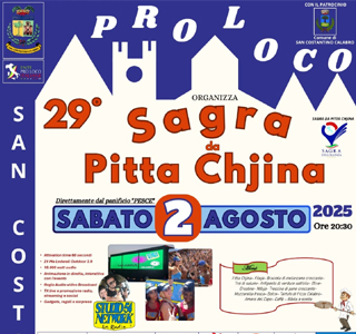 Sagra da Pitta Chjina San Costantino Calabro 2025