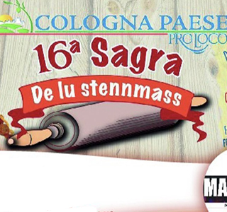 Sagra de lu Stennmass Cologna Paese 2025