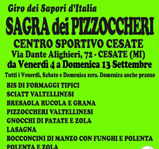 Sagra dei Pizzoccheri Cesate 2026