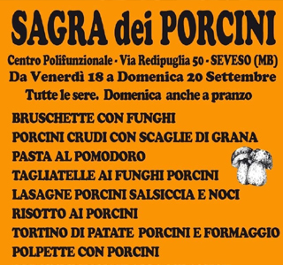 Sagra dei Porcini Seveso 2026